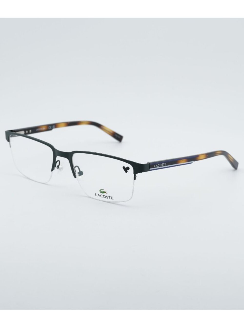 Lacoste L2279 201 Eyeglasses Brown 55mm Rectangle Frame